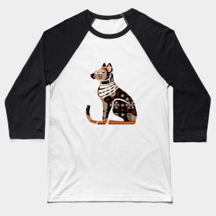 Ethnic Cat Baseball T-Shirt